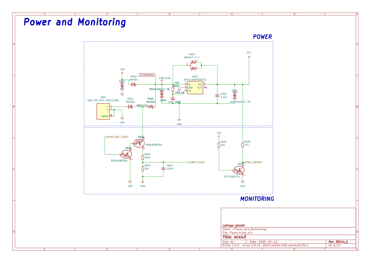 Schaltplan Calliope 3.0