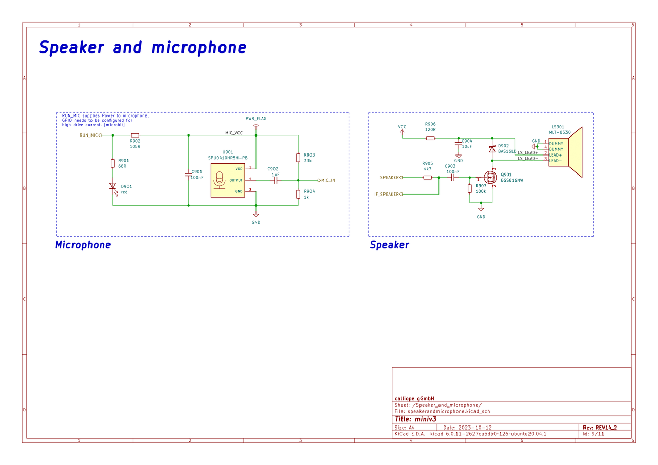 Schaltplan Calliope 3.0